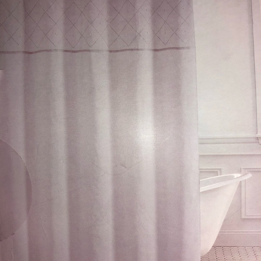 NEW Juicy Couture Shower Courtain & Shower Liner - Picture 6 of 6